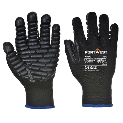 Portwest A790 Anti-Vibration Gloves (EN ISO 10819)