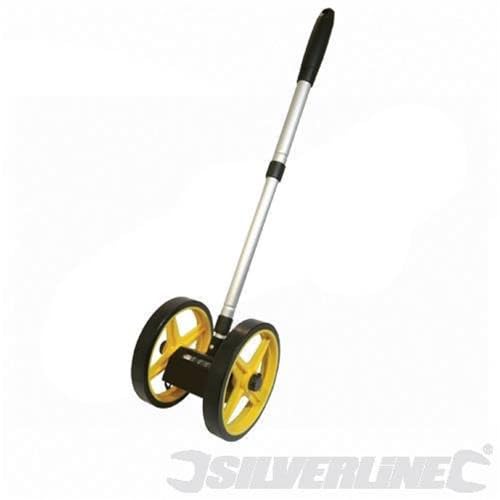 Silverline Mini Surveyor's Distance Measuring Wheel, 0–9,999.9 m