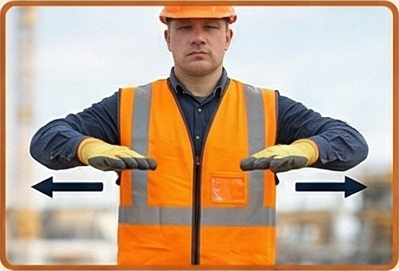 Emergency Stop hand signal