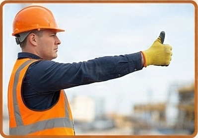 Raise Boom hand signal