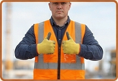 Retract Boom hand signal